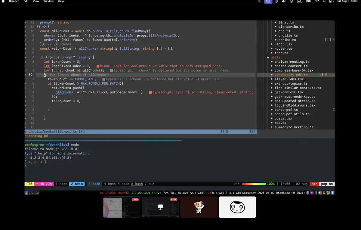 Build in public screenshot