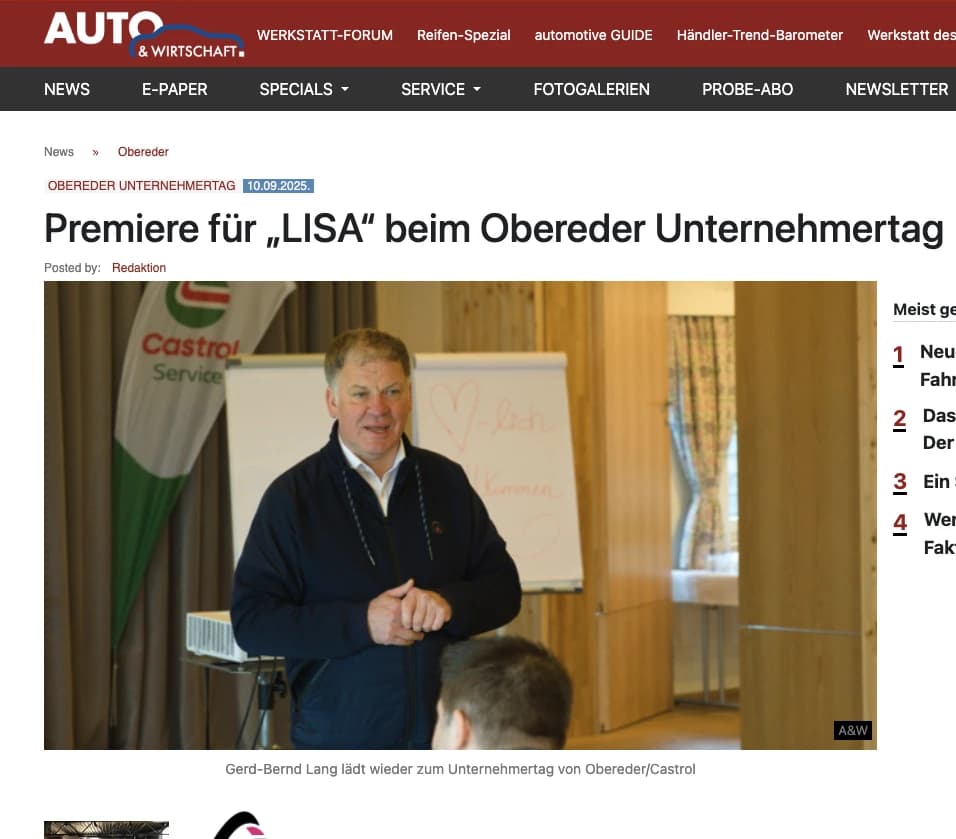 LISA live demo deadline context